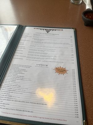 Menu photo 1 Ixtapa Mexican Restaurant Clatskanie, OR