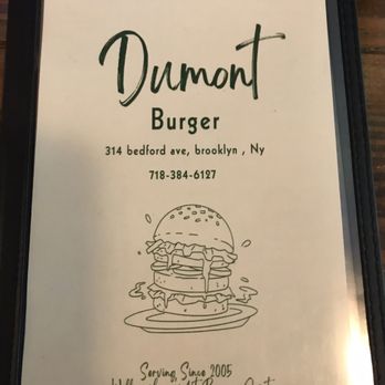 DuMont Burger - Burgers Near Me - Brooklyn, New York