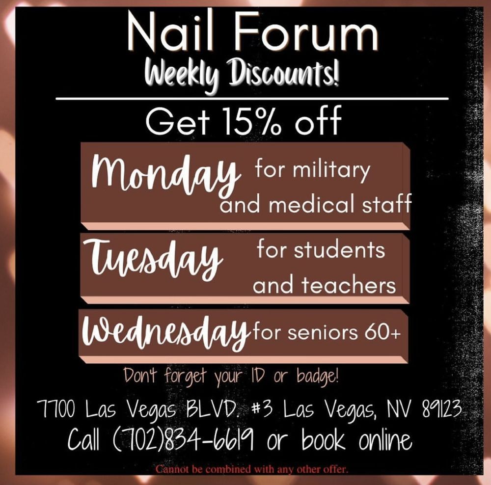 Open for Business NAIL FORUM I 993 Photos & 215 Reviews 7700 Las