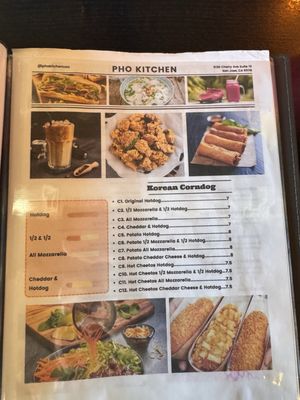 Menu photo 2 Pho Kitchen San Jose, CA