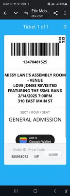 Missy Lane's Assembly Room by null