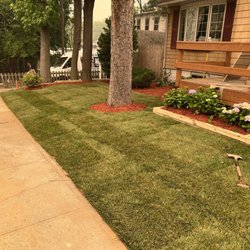 Russo's Landscaping - Front Yard after they were done.