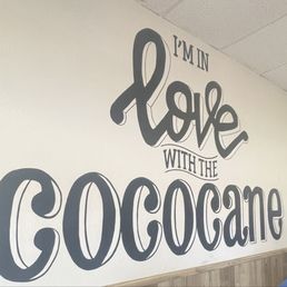 Wall mural logo