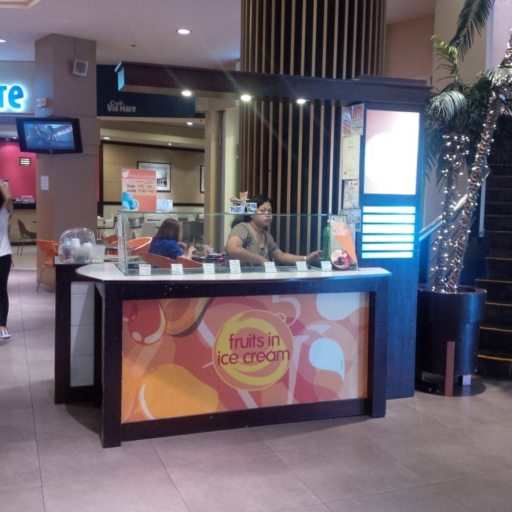 FRUITS IN ICE CREAM Ice Cream & Frozen Yogurt Greenhills Shopping