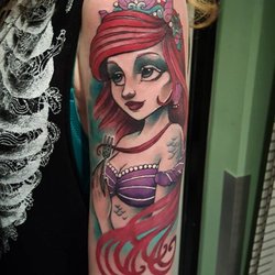 Peril Tattoo - Mermaid. Image credit: Peril