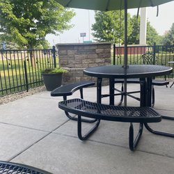 Outside