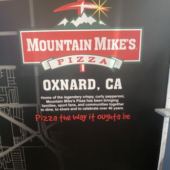 Mountain Mike's Pizza - Nov 2023 - Wall Sign - Pizza Near Me - Oxnard, California Mountain Mike's Pizza - Nov 2023 - Wall Sign - Pizza Near Me - Oxnard, California