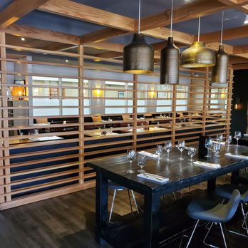 Table Food + Drink - a dining area with a bar - Canadian (New) Near Me - Canmore, Alberta