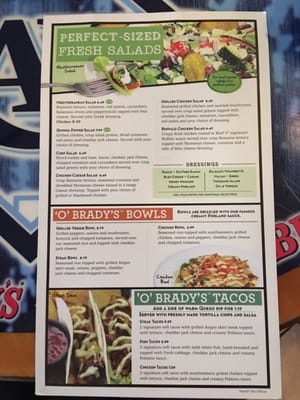 Menu photo 5 Beef 'O' Brady's Apollo Beach, FL