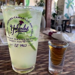 Yolanda's Mexican Cafe - Cadillac Margarita with jalapeños