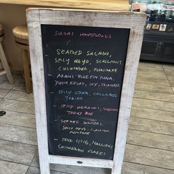 Jersey City Fish Stand - Hand roll menu