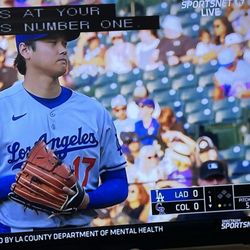 Los Angeles Dodgers - Shohei Ohtani pitching