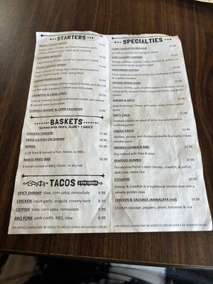 Menu photo 2 Sister Cities Cajun St. Louis, MO