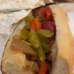 Chicken Philly cheesesteak