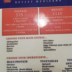 El Capricho Buffet - 75 pesos gets you a lot of very good food.