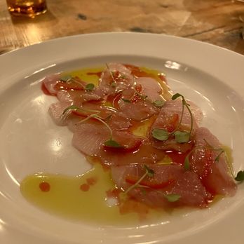 UOVO | Pasadena - Yellowtail Crudo - Italian Near Me - Pasadena, California