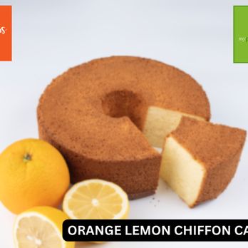 Vietlicious - Orange Lemon Chiffon Cake - Bakeries Near Me - Calgary, Alberta Vietlicious - Orange Lemon Chiffon Cake - Bakeries Near Me - Calgary, Alberta