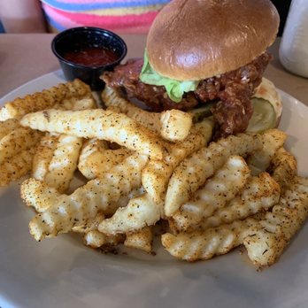 Local Eatery & Pub - Nashville hot chicken sandwich and seasoned fries - Pubs Near Me - Westfield, Indiana Local Eatery & Pub - Nashville hot chicken sandwich and seasoned fries - Pubs Near Me - Westfield, Indiana