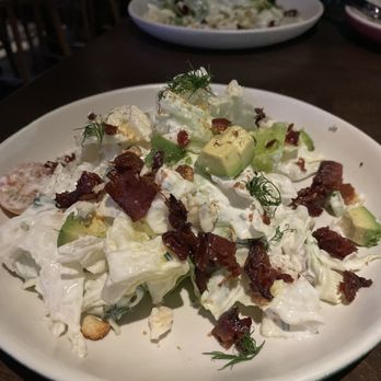 Culinary Dropout - Wedge salad. Sorry looks more inviting before I dug into it and forgot to take a picture lol. Note the large pieces of bacon. - New American Near Me - Atlanta, Georgia