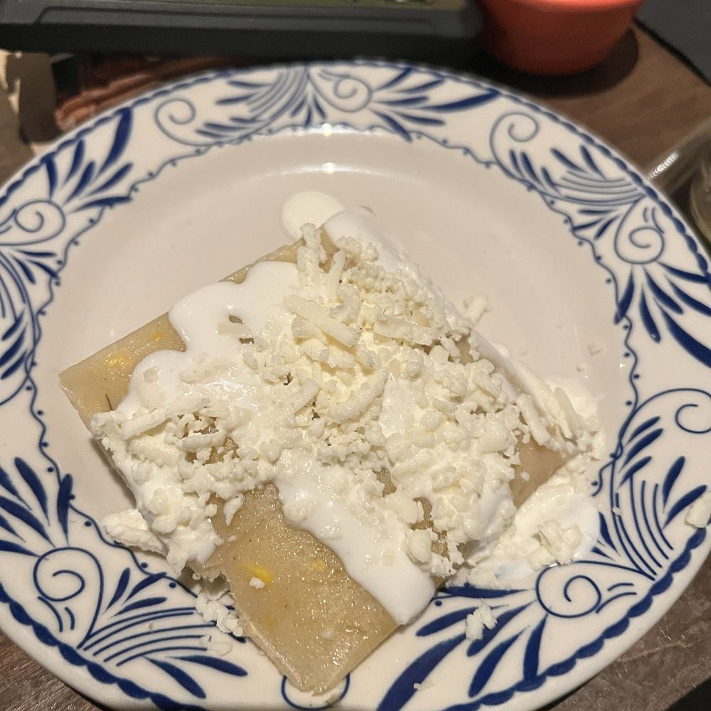 Meso Maya Comida y Copas - Sweet Corn Tamal - Mexican Near Me - Plano, Texas Meso Maya Comida y Copas - Sweet Corn Tamal - Mexican Near Me - Plano, Texas