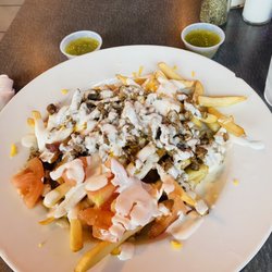 Carne asada fries.