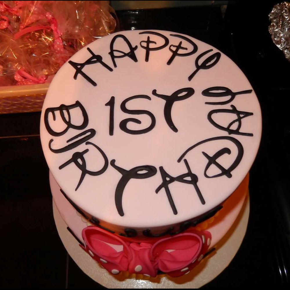 Baking My Heart Out - My daughter's 1st birthday cake. - Bakeries Near Me Baking My Heart Out - My daughter's 1st birthday cake. - Bakeries Near Me