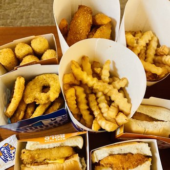 White Castle - French Fries Cheese Fries Loaded Cheese Fries Onion Chips Mozzarella Cheese Sticks Chicken Rings - Fast Food Near Me - Las Vegas, Nevada White Castle - French Fries Cheese Fries Loaded Cheese Fries Onion Chips Mozzarella Cheese Sticks Chicken Rings - Fast Food Near Me - Las Vegas, Nevada
