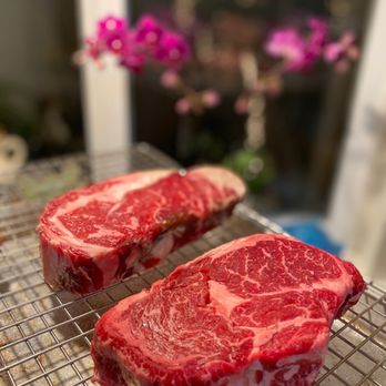 Point Butcher Shop - Rib eye in front, 28 day aged ribeye - Butcher Near Me - Santa Cruz, California Point Butcher Shop - Rib eye in front, 28 day aged ribeye - Butcher Near Me - Santa Cruz, California