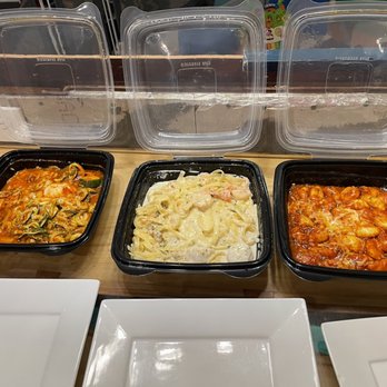 Mamma Mia's - Zucchini noodles, literally shaved zucchini. Seafood Fettuccine, Fresh Homemade Gnocchi - Italian Near Me - Spokane, Washington Mamma Mia's - Zucchini noodles, literally shaved zucchini. Seafood Fettuccine, Fresh Homemade Gnocchi - Italian Near Me - Spokane, Washington