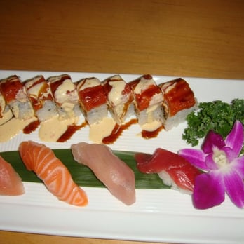 Sono Sushi - Sushi combo with "g-spot" roll (Dtown Raleigh Restaurant Week) - Japanese Near Me - Raleigh, North Carolina
