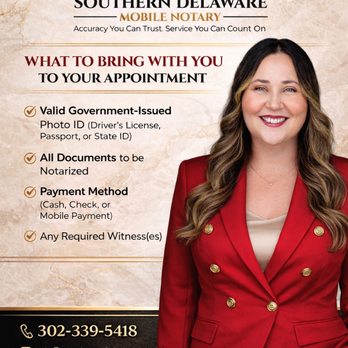 Southern Delaware Mobile Notary - Notaries Near Me Southern Delaware Mobile Notary - Notaries Near Me