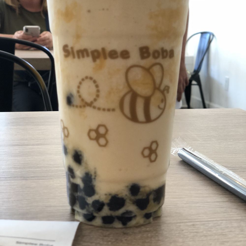 Simplee Boba - Peach smoothie with really good boba - Bubble Tea Near Me - South Pasadena, California Simplee Boba - Peach smoothie with really good boba - Bubble Tea Near Me - South Pasadena, California