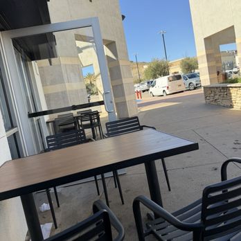 The Kebab Shop - Outside tables - Mediterranean Near Me - San Marcos, California