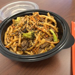 Noodles and Company - Japanese Pan Noodles with marinated beef without cilantro
