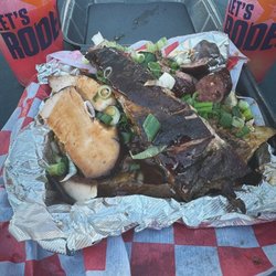 Harlon's BBQ - All meat baked potato