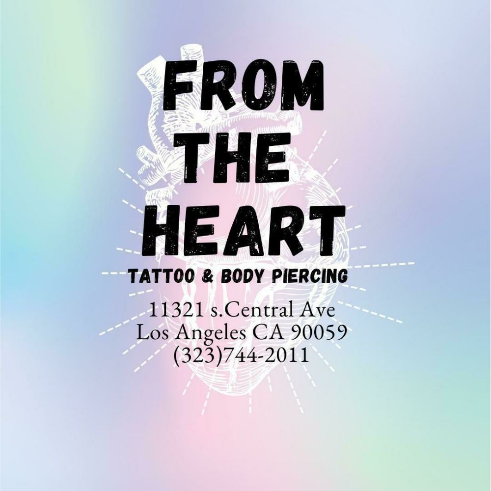 From The Heart Tattoo & Body Piercing Logo