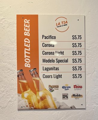 Menu photo 4 La Tia Tacos and More Foothill Ranch, CA