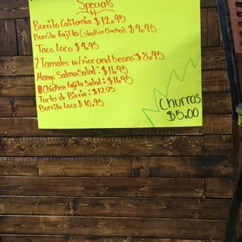 La Rancherita - Specials menu - Mexican Near Me - Prattville, Alabama La Rancherita - Specials menu - Mexican Near Me - Prattville, Alabama