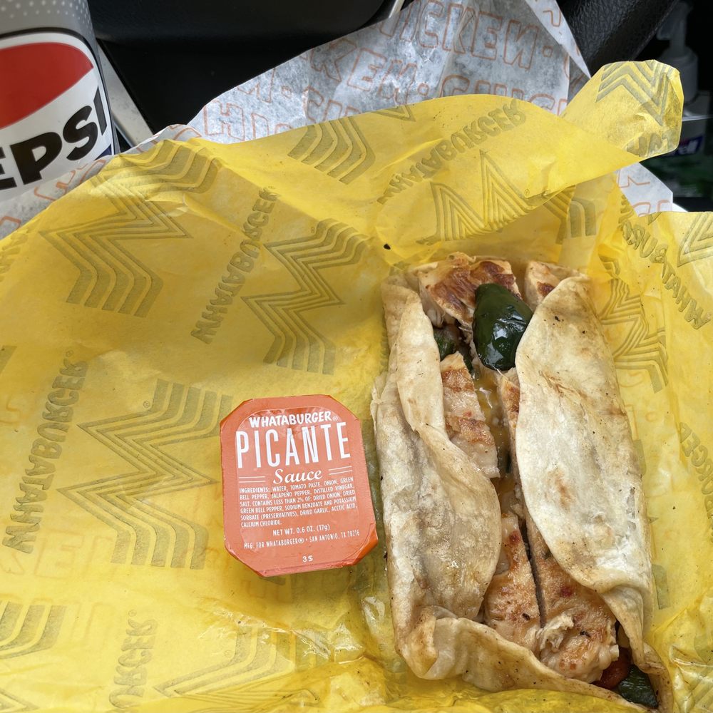 The Chicken Fajita Taco was fantastic !!! The Chicken Fajita Taco was fantastic !!!