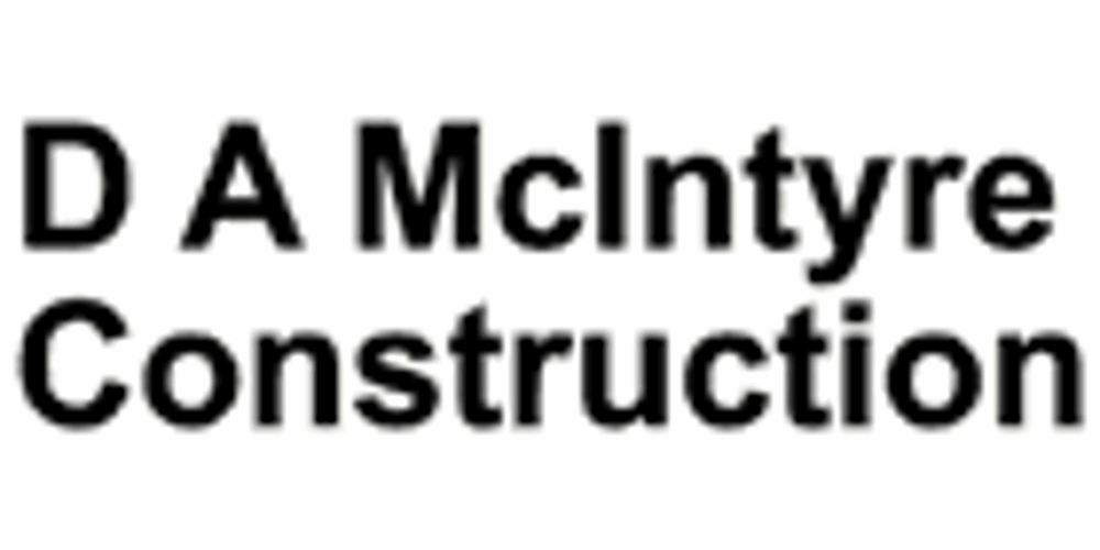 D A MCINTYRE CONSTRUCTION Updated September 2024 20317205 106A