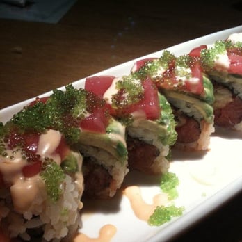 Harumi Sushi - Grinch Roll (soft-shell crab) - Sushi Bars Near Me - Seaside, California