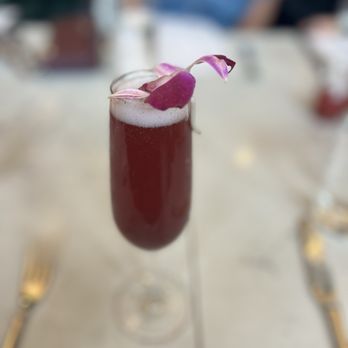 Provisional Kitchen - Blueberry lavender mimosa - Breakfast & Brunch Near Me - San Diego, California