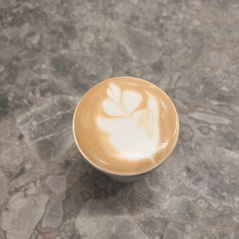 Necessary & Sufficient Coffee - Printers Row - a cup of cappuccino - Coffee & Tea Near Me - Chicago, Illinois