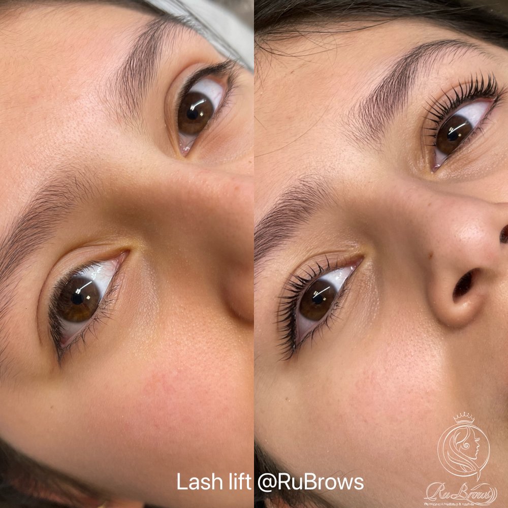 RuBrows Permanent Makeup & Nail Salon Logo