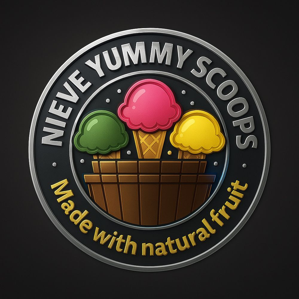 Nieves Yummy Scoops Logo
