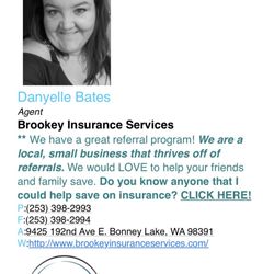 Brookey Insurance Services - Danyelle Bates Brookey Insurance