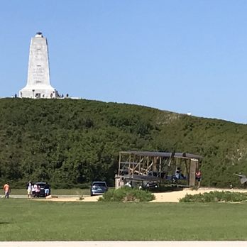 Wright Brothers National Memorial - Monument on the hill and model plane - Landmarks & Historical Buildings Near Me - Kill Devil Hills, North Carolina Wright Brothers National Memorial - Monument on the hill and model plane - Landmarks & Historical Buildings Near Me - Kill Devil Hills, North Carolina