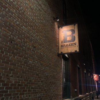 Brazen Open Kitchen Bar - Outside sign - New American Near Me - Dubuque, Iowa
