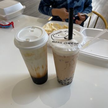 Miss Cheese Tea Cafe - Brown sugar dirty chai and royal milk tea. - Bubble Tea Near Me - Pasadena, California