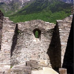 Castello di Mesocco - Mountains seen from Castello di Mesocco
